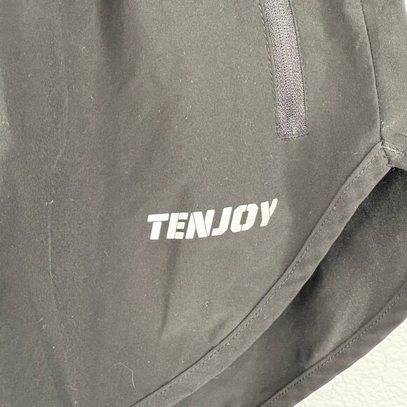 TENJOY Black Running Shorts - Picture 2 of 7